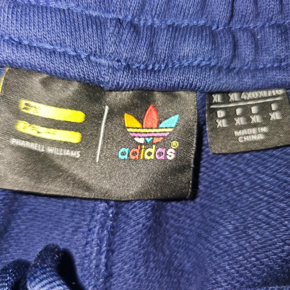 Adidas Humanrace Pharrell Williams Shorts Mens XL Blue Like New
